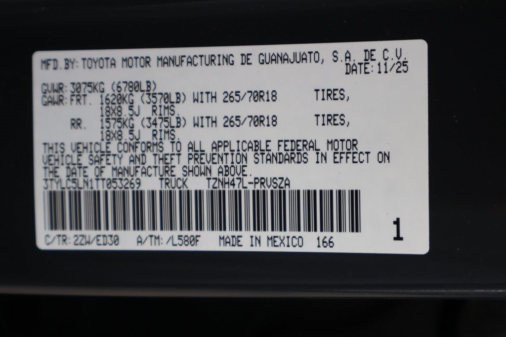 2026 Toyota Tacoma i-FORCE MAX Tacoma TRD Pro