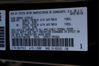 2026 Toyota Tacoma i-FORCE MAX Tacoma TRD Off-Road