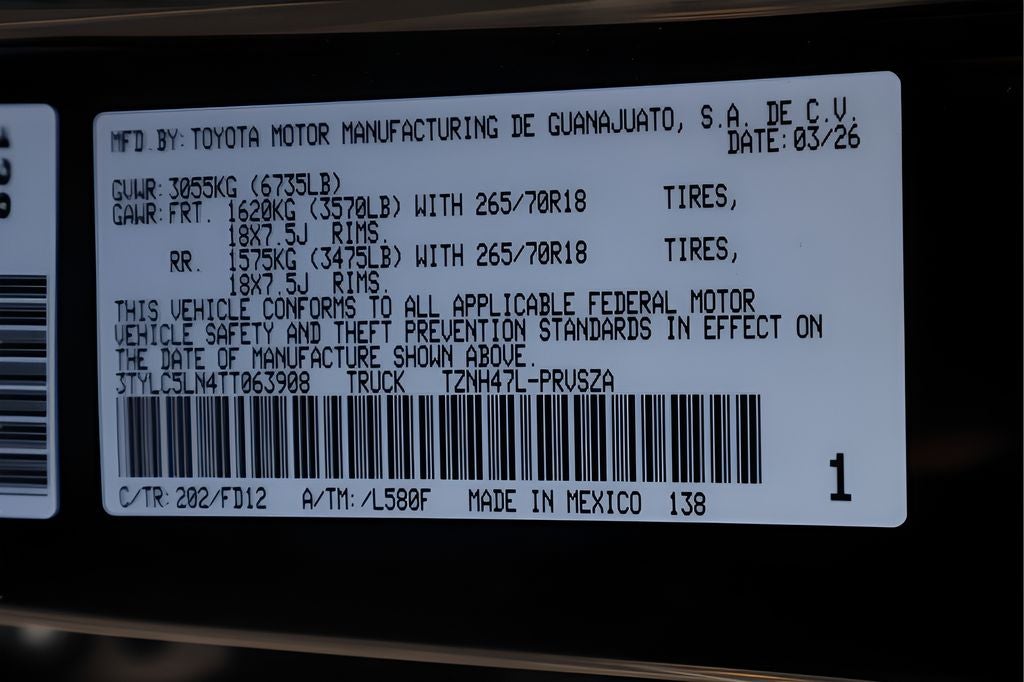 2026 Toyota Tacoma i-FORCE MAX Tacoma TRD Off-Road
