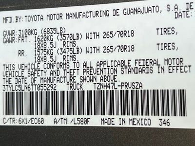 2026 Toyota Tacoma i-FORCE MAX Tacoma Trailhunter