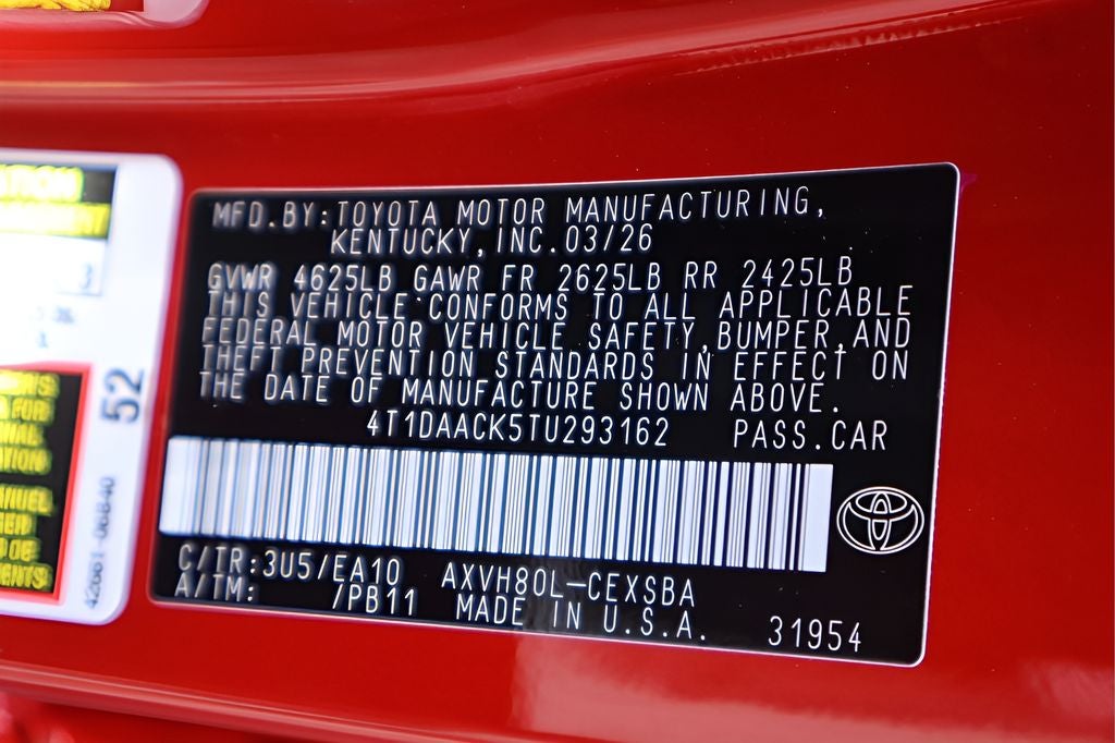2026 Toyota Camry SE