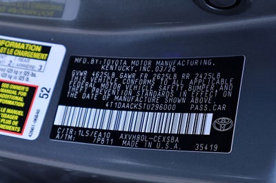 2026 Toyota Camry SE