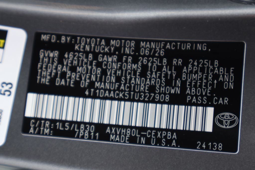 2026 Toyota Camry XSE