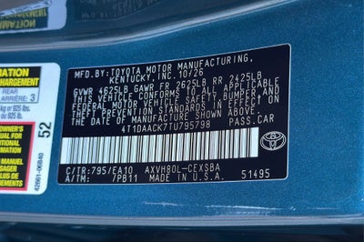 2026 Toyota Camry SE