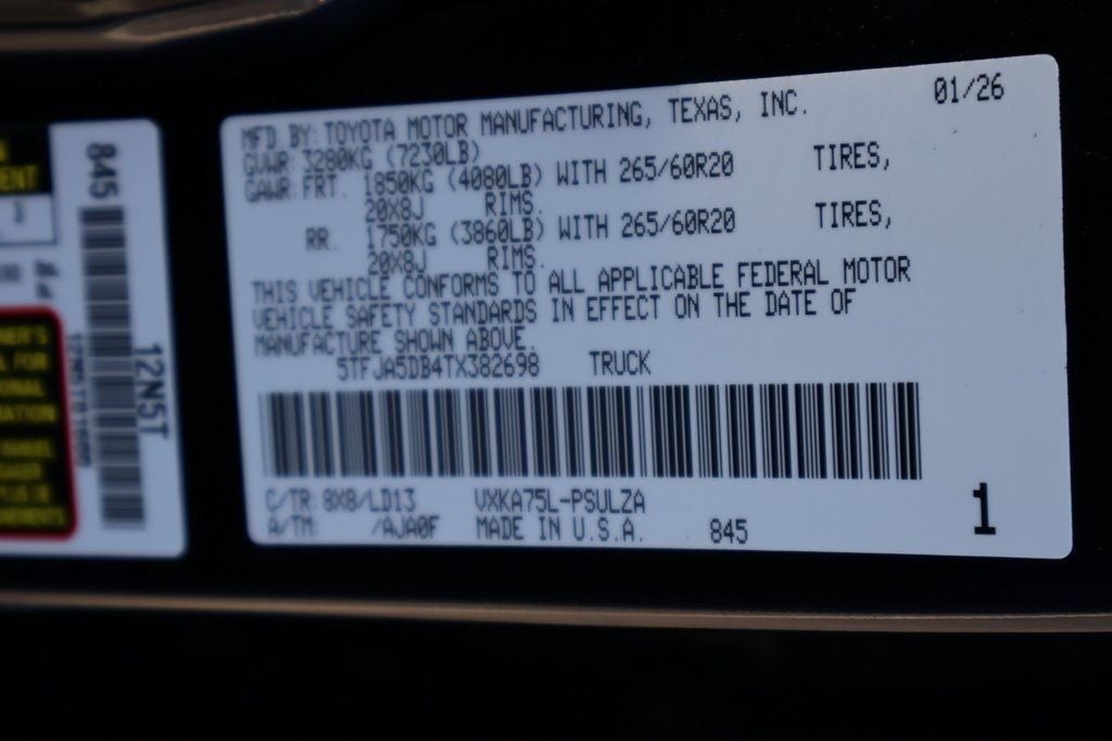 2026 Toyota Tundra Limited