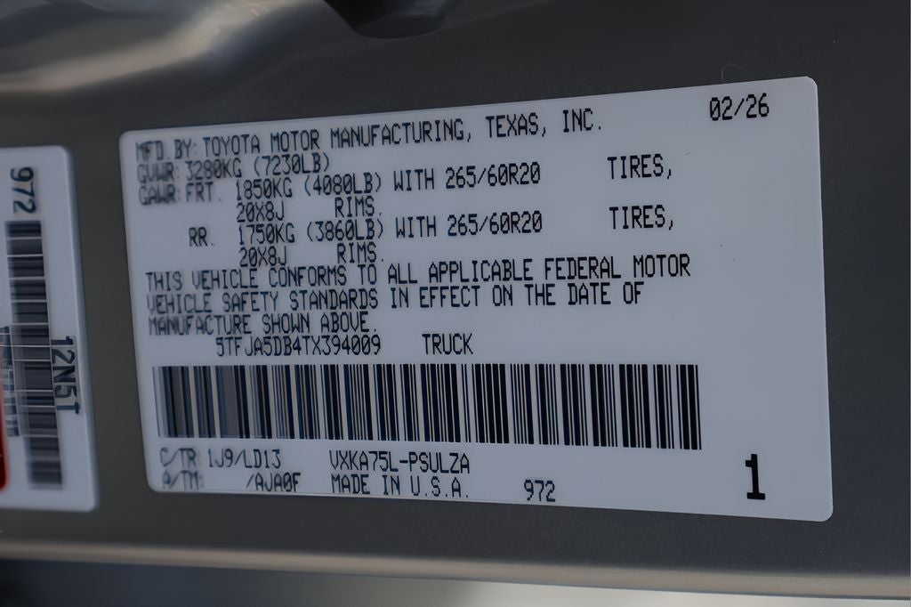 2026 Toyota Tundra Limited