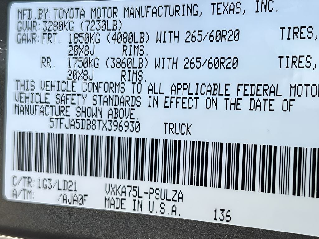 2026 Toyota Tundra Limited