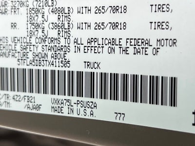 2026 Toyota Tundra SR5