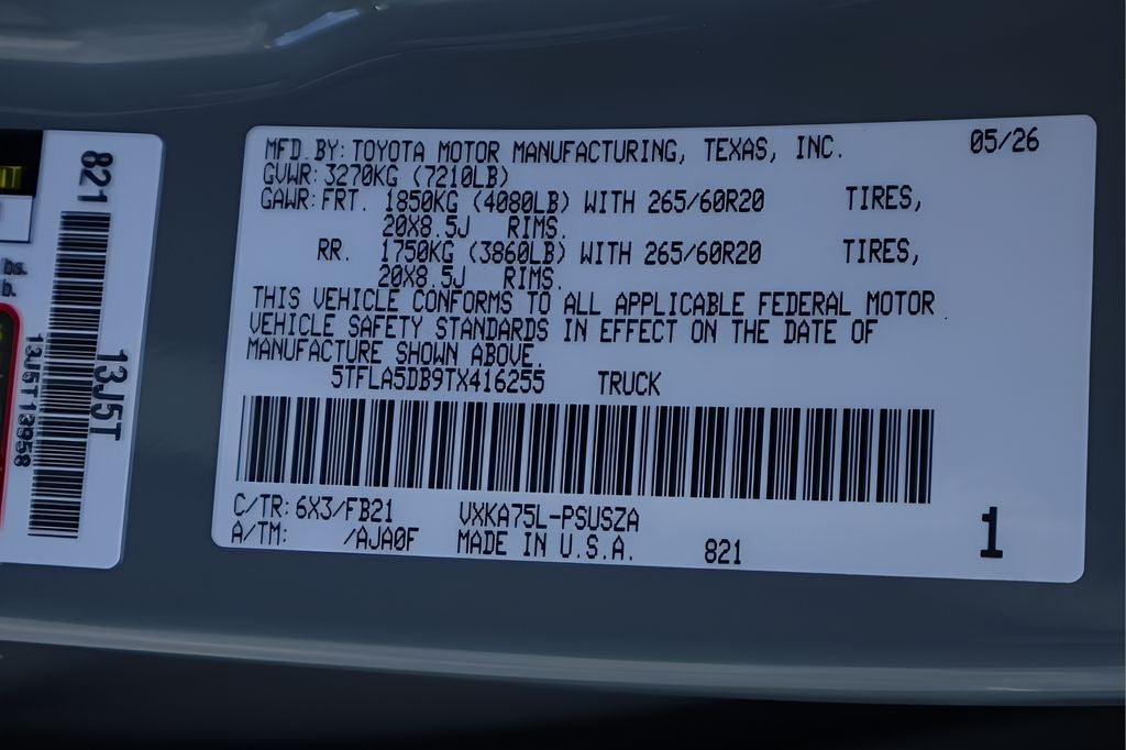 2026 Toyota Tundra SR5