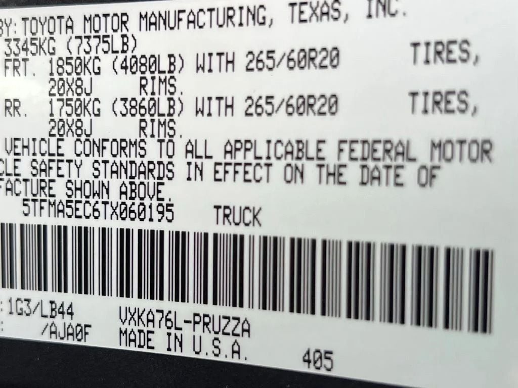 2026 Toyota Tundra 1794 Edition