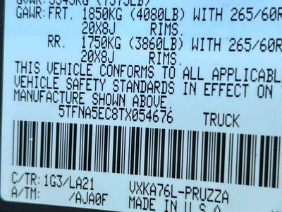 2026 Toyota Tundra Platinum