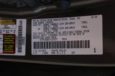 2026 Toyota Tundra i-FORCE MAX Tundra TRD Pro