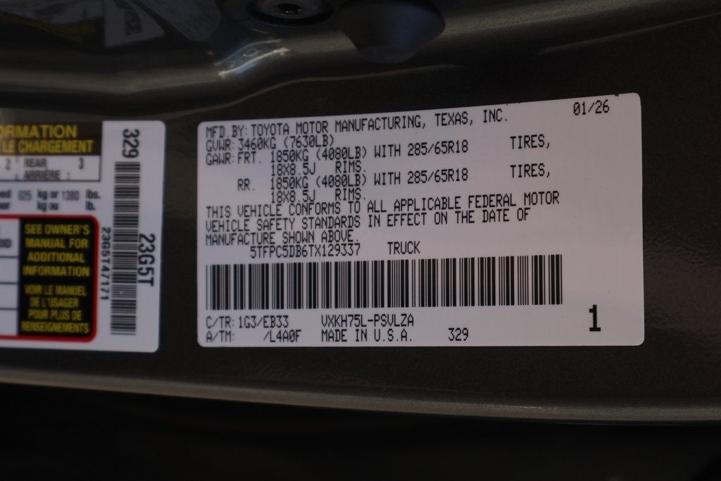 2026 Toyota Tundra i-FORCE MAX Tundra TRD Pro