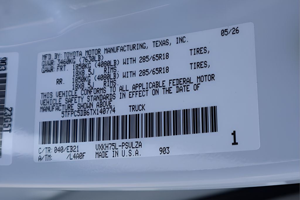 2026 Toyota Tundra i-FORCE MAX Tundra TRD Pro