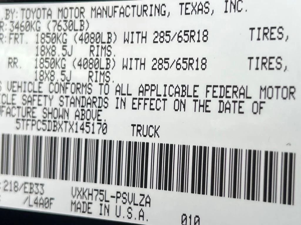 2026 Toyota Tundra i-FORCE MAX Tundra TRD Pro