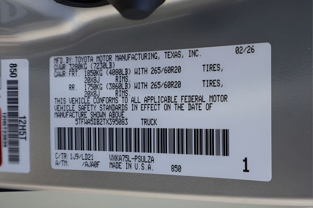 2026 Toyota Tundra Limited