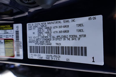 2026 Toyota Tundra i-FORCE MAX Tundra Limited