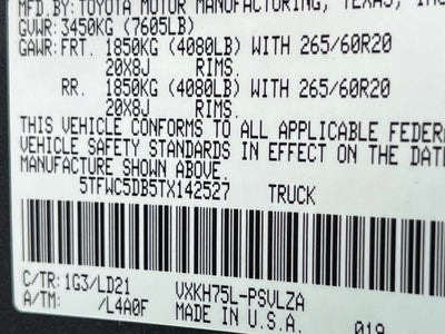 2026 Toyota Tundra i-FORCE MAX Tundra Limited