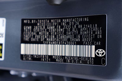 2026 Toyota Corolla LE