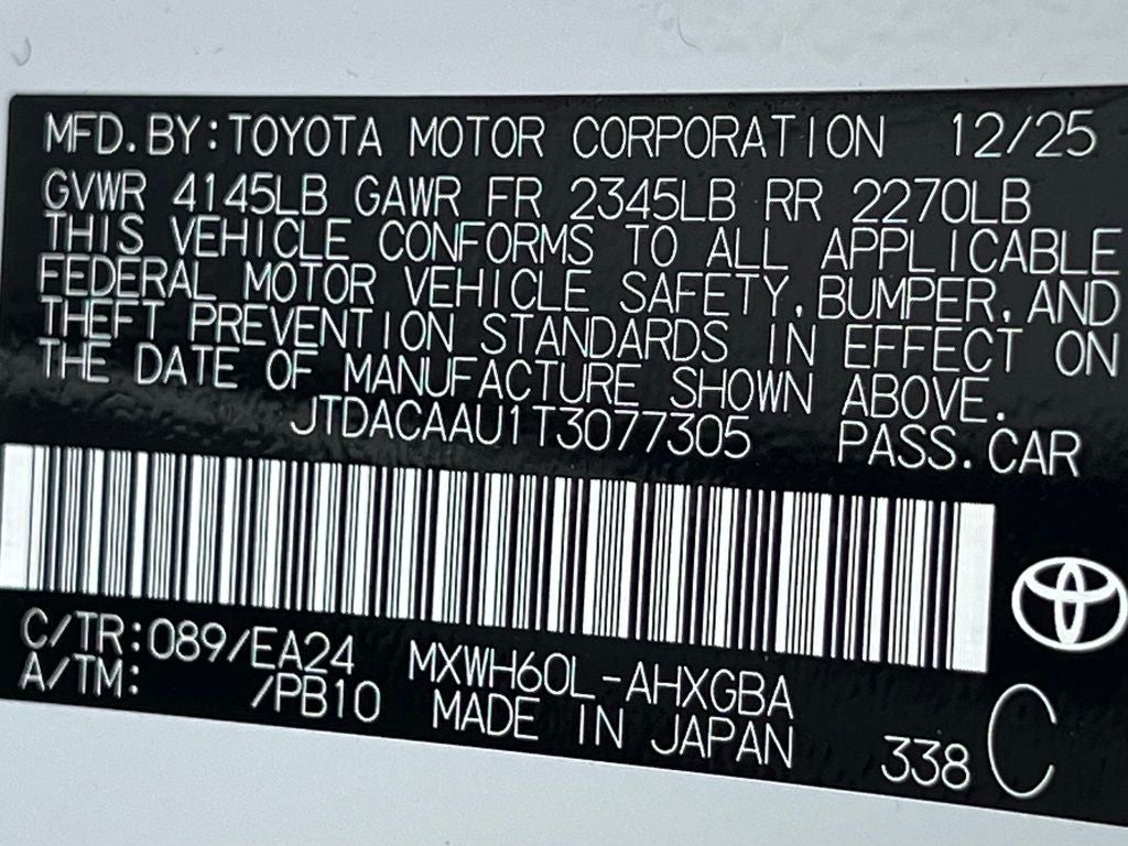 2026 Toyota Prius Nightshade Edition