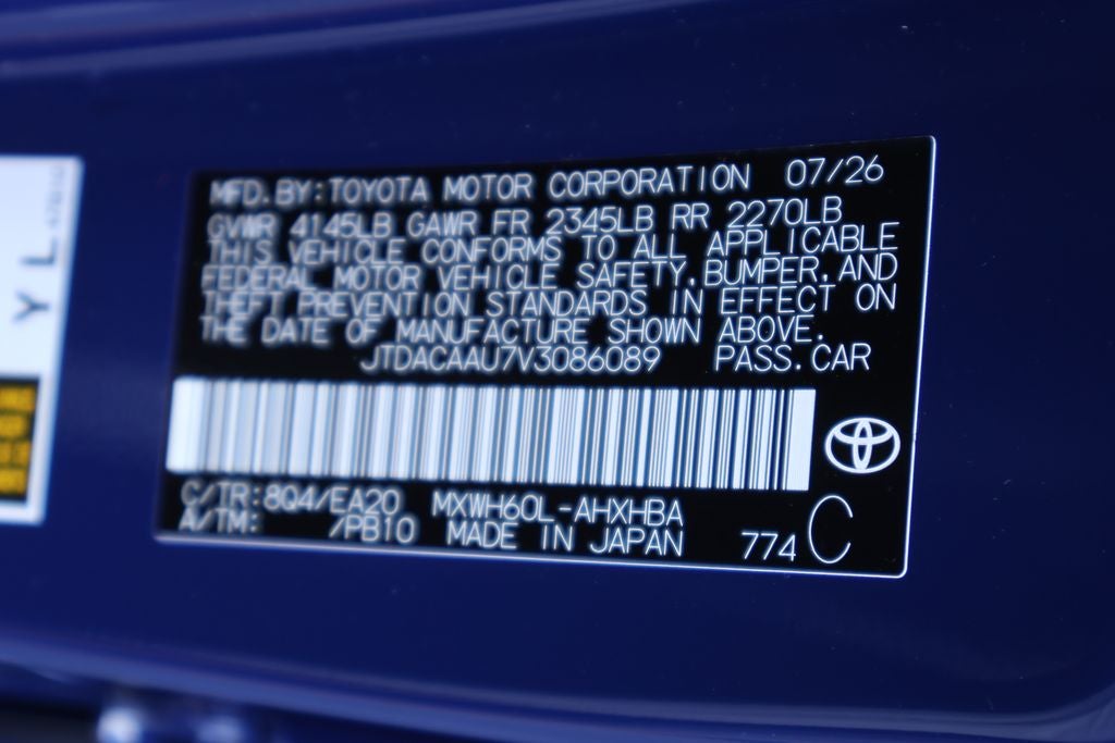 2027 Toyota Prius Limited