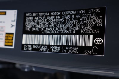 2026 Toyota Prius Plug-in Hybrid XSE Premium