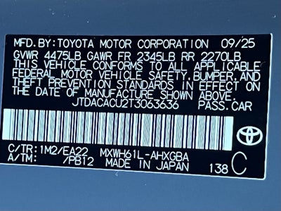 2026 Toyota Prius Plug-in Hybrid XSE