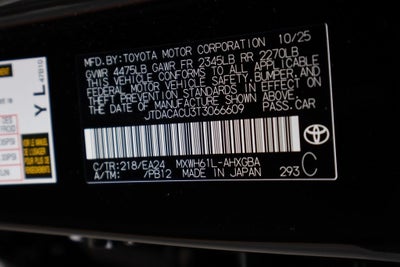 2026 Toyota Prius Plug-in Hybrid Nightshade Edition