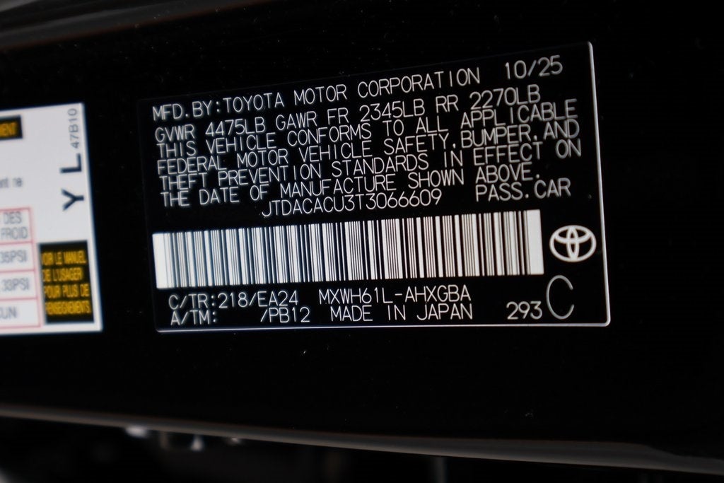 2026 Toyota Prius Plug-in Hybrid Nightshade Edition