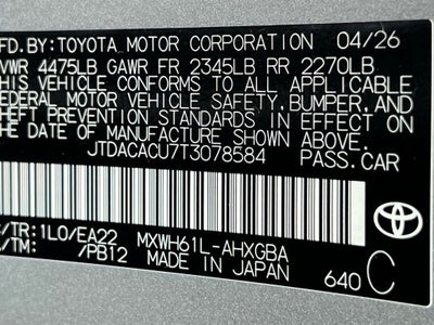 2026 Toyota Prius Plug-in Hybrid XSE