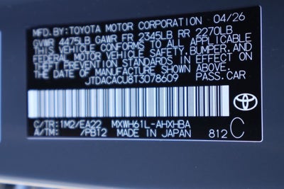 2026 Toyota Prius Plug-in Hybrid XSE Premium