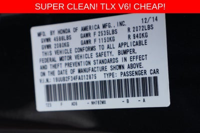 2015 Acura TLX V6