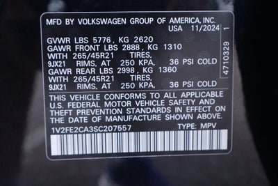 2025 Volkswagen Atlas Cross Sport 2.0T SEL Premium R-Line