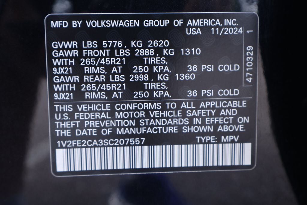 2025 Volkswagen Atlas Cross Sport 2.0T SEL Premium R-Line