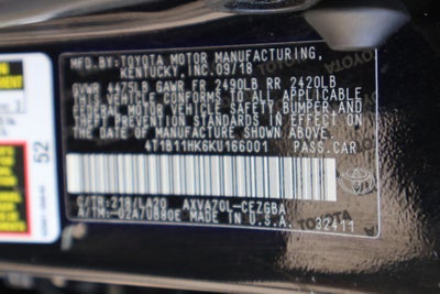 2019 Toyota Camry XLE