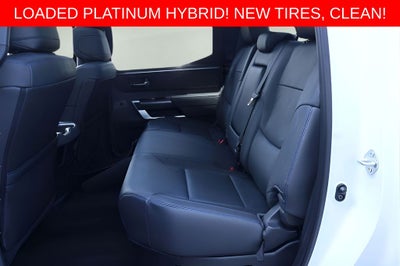 2022 Toyota Tundra Hybrid Platinum