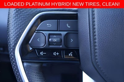 2022 Toyota Tundra Hybrid Platinum