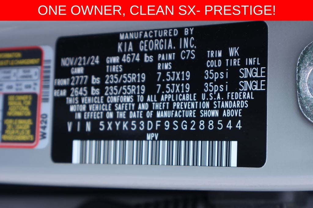 2025 Kia Sportage SX-Prestige