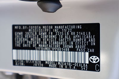 2023 Toyota Corolla LE