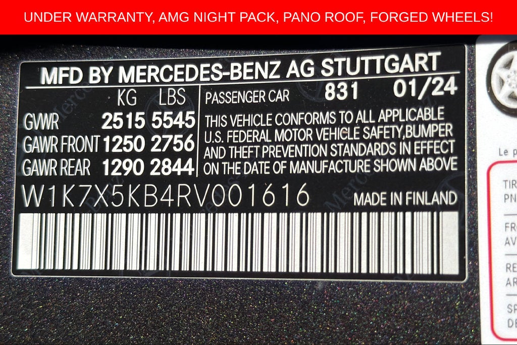 2024 Mercedes-Benz AMG® GT 43 4MATIC®
