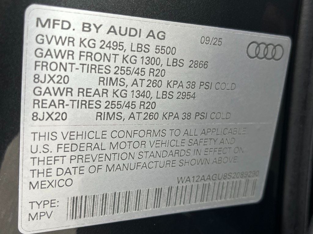 2025 Audi Q5 2.0T Premium Plus quattro