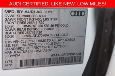 2023 Audi Q7 45 Premium quattro