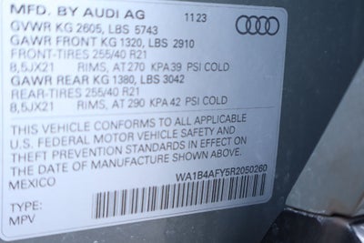 2024 Audi SQ5 Premium Plus quattro