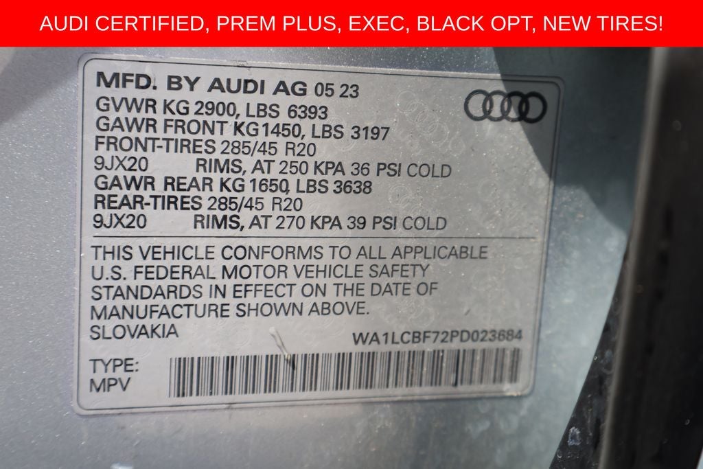 2023 Audi Q7 45 Premium Plus quattro