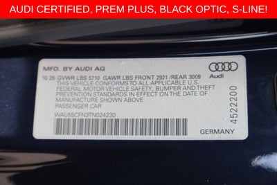 2026 Audi A6 Premium Plus quattro