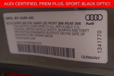 2023 Audi S5 Sportback Premium Plus quattro