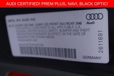 2023 Audi A5 Sportback Premium Plus quattro