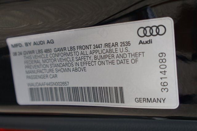 2025 Audi A4 45 S line Premium quattro