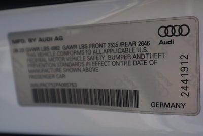 2023 Audi A5 Sportback 45 S line Premium Plus quattro