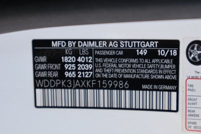 2019 Mercedes-Benz SLC SLC 300